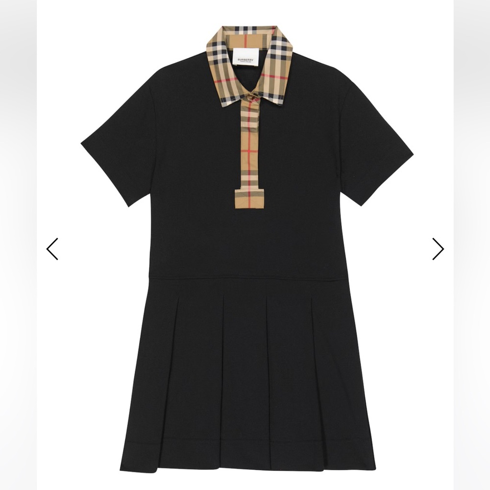 Burberry Kids Vintage Checked Short-Sleeved Dress